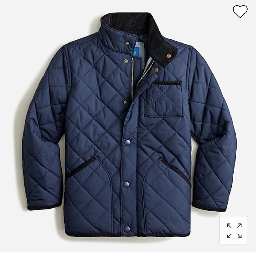 Crewcuts Quilted Field Jacket 3T